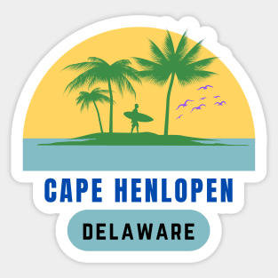 Cape Henlopen Delaware Sticker